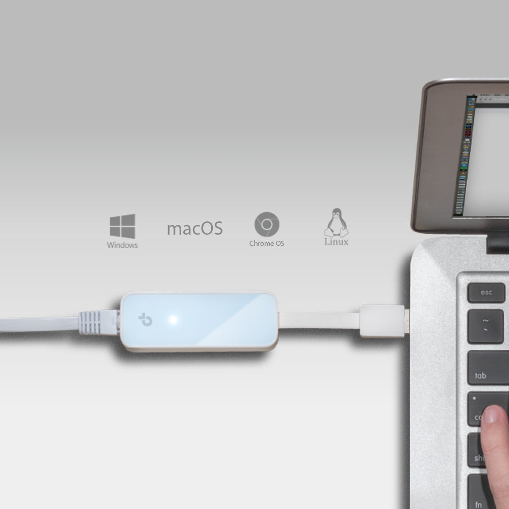 Adaptador red usb 2.0 a ethernet