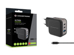 Cargador de pared Conceptronic althea17b 67w 2x USB tipo c 1x USB tipo a