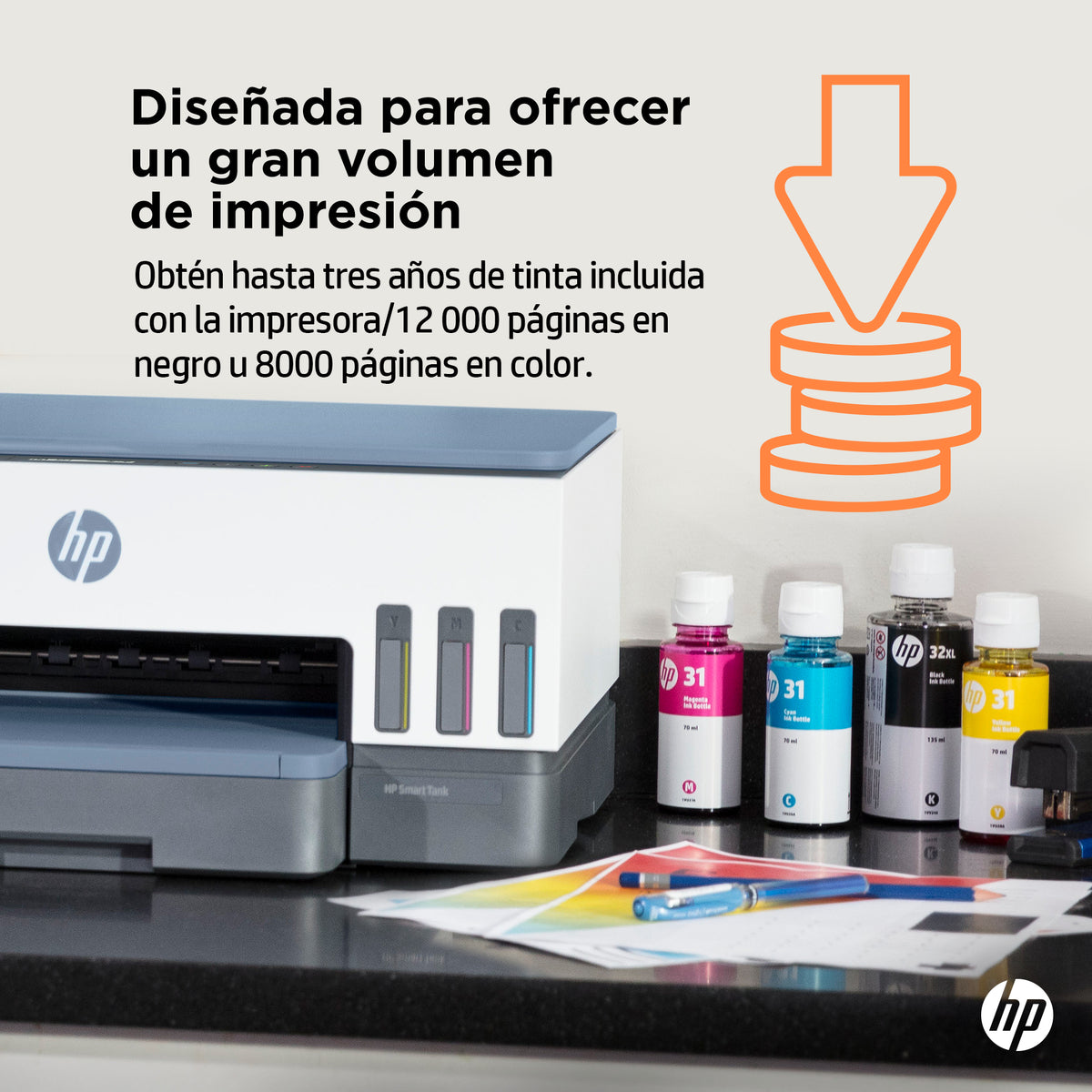 Multifunción inyección HP smart tank 7006
