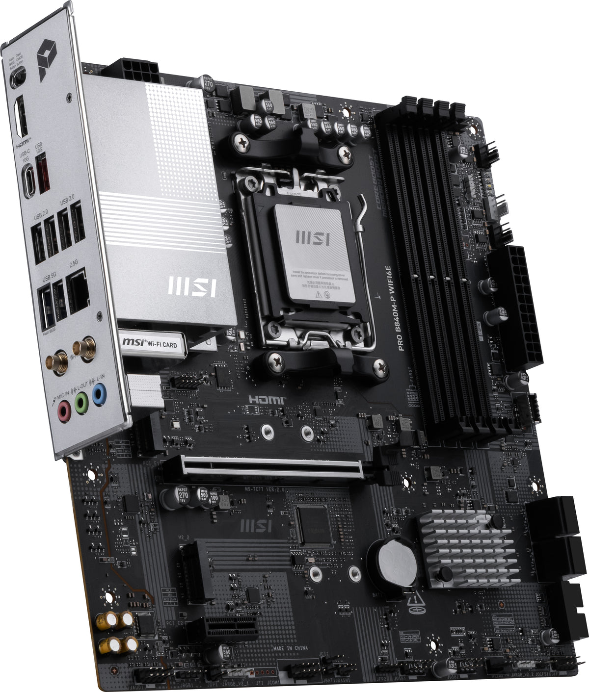 Placa base MSI am5 pro b840m - p
