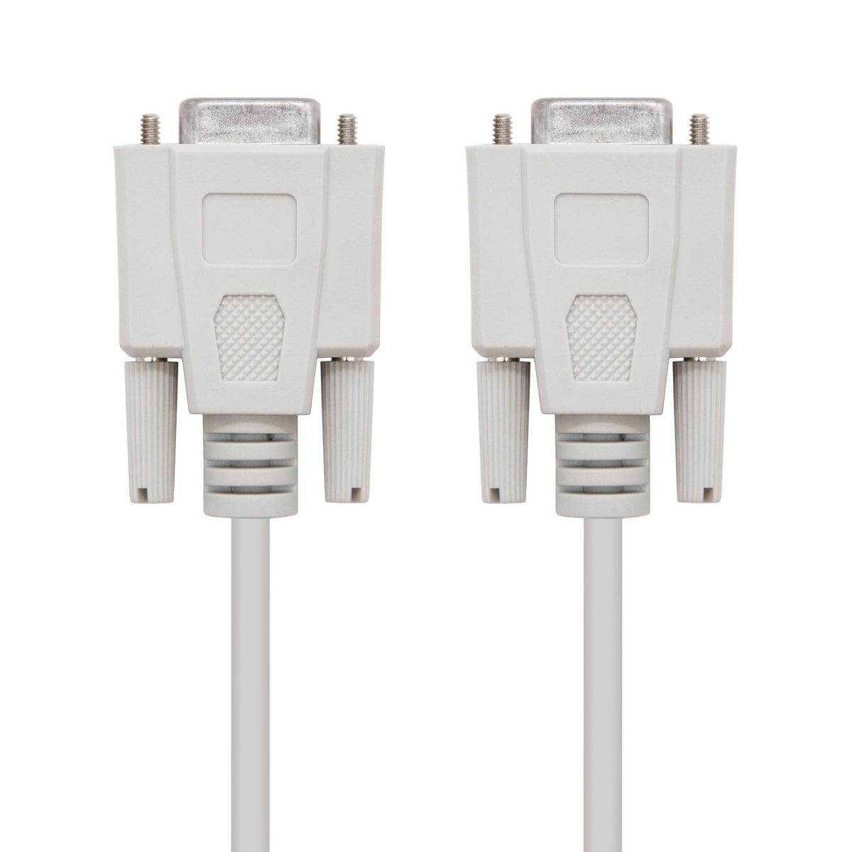 Nanocable - Cable serie NULL MODEM DB9/H A DB9/H 1.8M