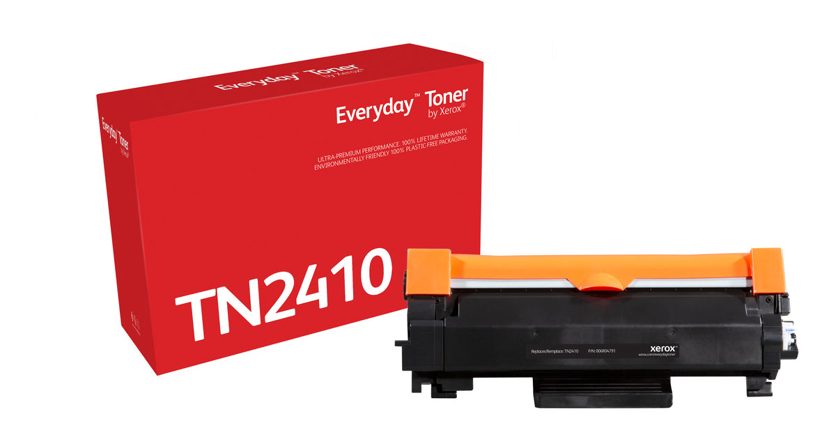 Tóner compatible Xerox 006R04791 compatible con Brother TN2410/ 1200 páginas/ Negro