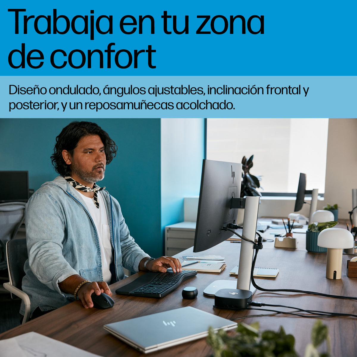 Teclado Hp 685 modo dual comfort inalambrico