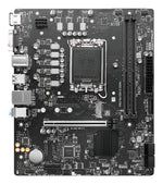 Placa base Msi 1700 pro h610m - e DDR4 ATX · 2x DDR4 · 4x sata3 · 2x USB 3.2 · 4x USB 2.0 911 - 7d48 - 007