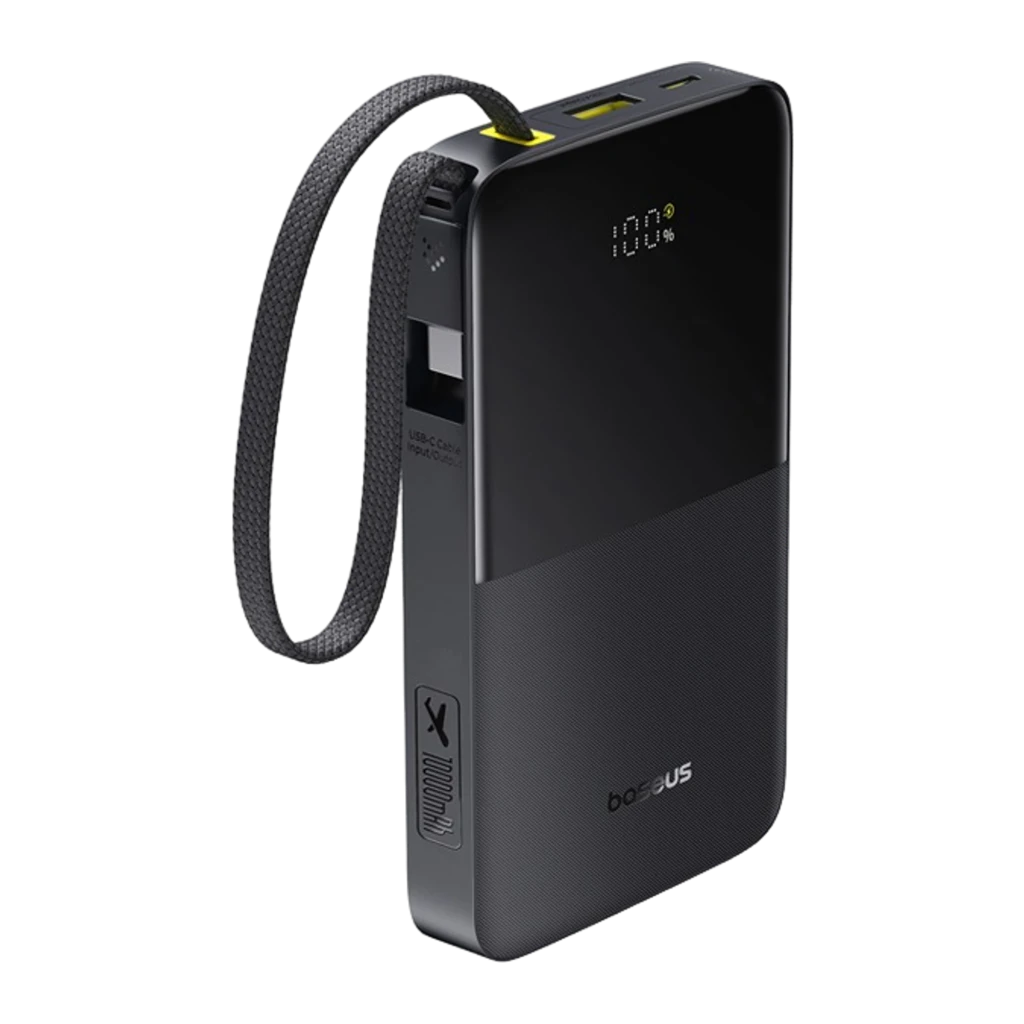 Power Bank Baseus EnerFill FC51 Bipow 2 Pro 10000mAh 22.5W Cable USB-C integrado