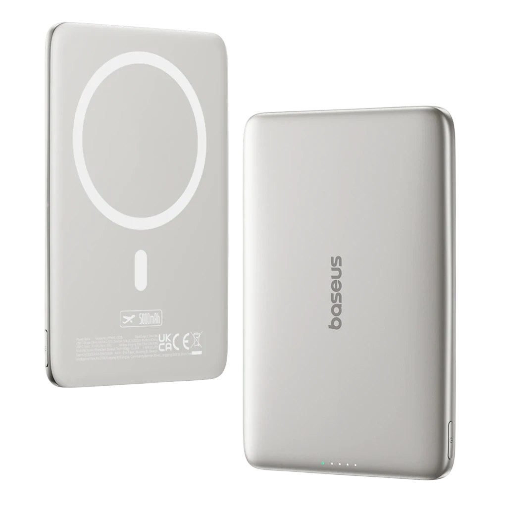 Power Bank Baseus PicoGo AM41 MagSafe 15W 20W USB C 5000 mAh Gris #gris