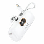 Bateria Externa Power Bank 5.000 mAh COOL Cápsula Blanco