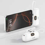 Bateria Externa Power Bank 5.000 mAh COOL Cápsula Blanco