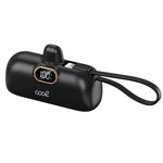 Bateria Externa Power Bank 5.000 mAh COOL Cápsula Negro