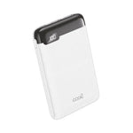 Bateria Externa Power Bank 5000 mAh Display COOL 10W Blanco - PixelPlaza