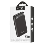 Bateria Externa Power Bank 5000 mAh Display COOL 10W Negro - PixelPlaza