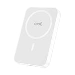 Bateria Externa Universal MAGNÉTICA Power Bank Qi 5000 mAh COOL Blanco - PixelPlaza