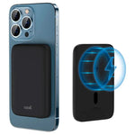 Bateria Externa Universal MAGNÉTICA Power Bank Qi 5000 mAh COOL Negro - PixelPlaza