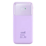 Batería Externa Universal Power Bank 10.000 mAh Carga Rápida 22.5W COOL Pocket Violeta