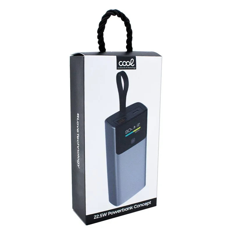 Bateria Externa Universal Power Bank 10.000 mAh COOL Concept - PixelPlaza