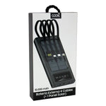 Bateria Externa Universal Power Bank 10.000 mAh + Panel Solar COOL (4 Conexiones) - PixelPlaza