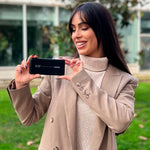 Batería Externa Universal Power Bank 10.000 mAh PD 22.5W (2 cables) Negro - PixelPlaza