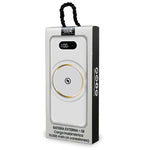 Batería Externa Universal Power Bank 10.000 mAh + Qi Carga Inalámbrica (4 conexiones) Blanco - PixelPlaza