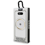 Batería Externa Universal Power Bank 10.000 mAh + Qi Carga Inalámbrica (4 conexiones) Blanco - PixelPlaza