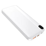 Bateria Externa Universal Power Bank 10.000 mAh (Tipo-C / Lightning) COOL Grip Blanco - PixelPlaza