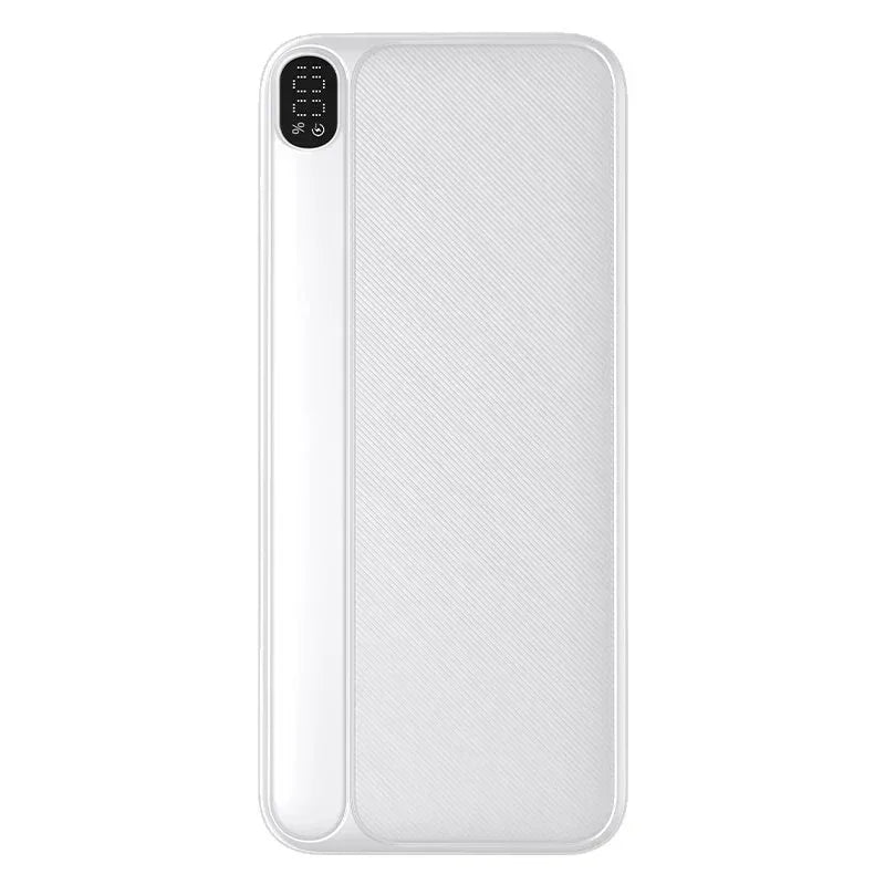 Bateria Externa Universal Power Bank 10.000 mAh (Tipo-C / Lightning) COOL Grip Blanco - PixelPlaza