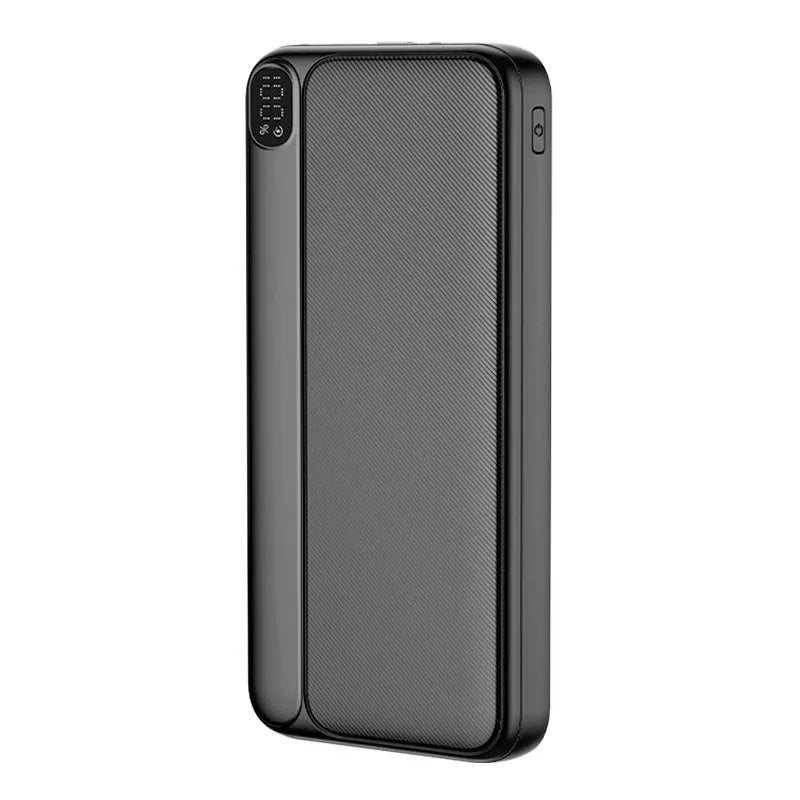 Bateria Externa Universal Power Bank 10.000 mAh (Tipo-C / Lightning) COOL Grip Negro - PixelPlaza