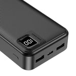 Bateria Externa Universal Power Bank 22.5W 20.000 mAh (Tipo-C / Lightning) COOL Negro - PixelPlaza