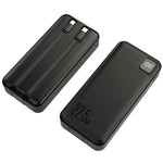 Bateria Externa Universal Power Bank 22.5W 20.000 mAh (Tipo-C / Lightning) COOL Negro - PixelPlaza