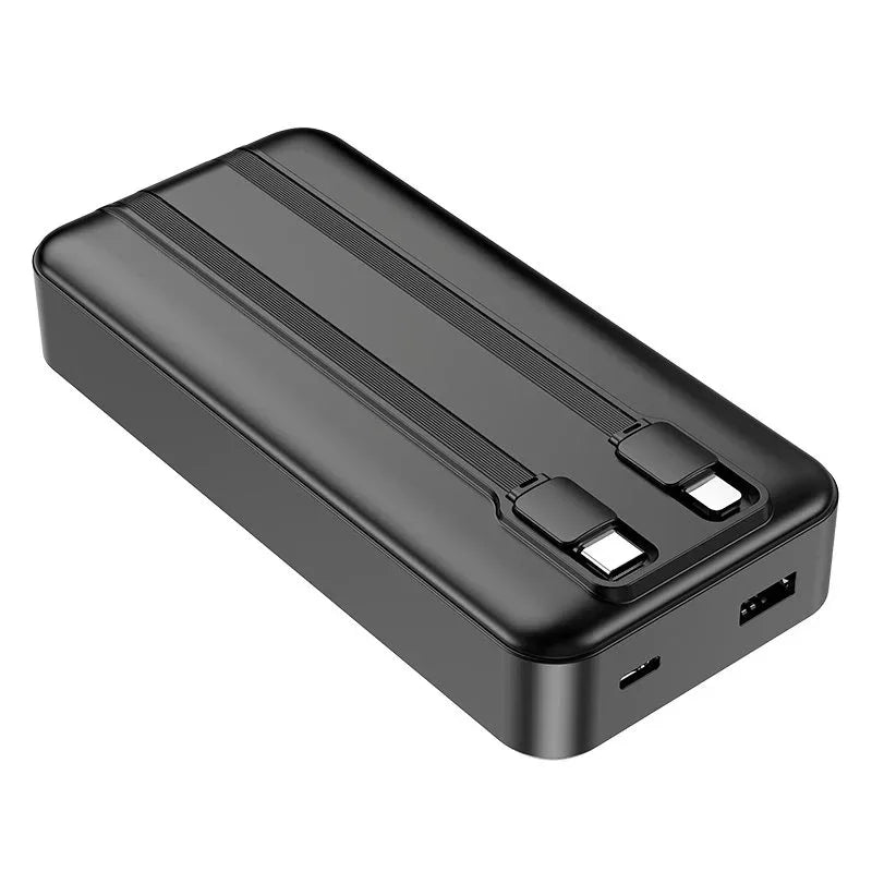 Bateria Externa Universal Power Bank 22.5W 20.000 mAh (Tipo-C / Lightning) COOL Negro - PixelPlaza