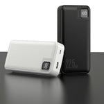 Bateria Externa Universal Power Bank 22.5W 20.000 mAh (Tipo-C / Lightning) COOL Negro - PixelPlaza