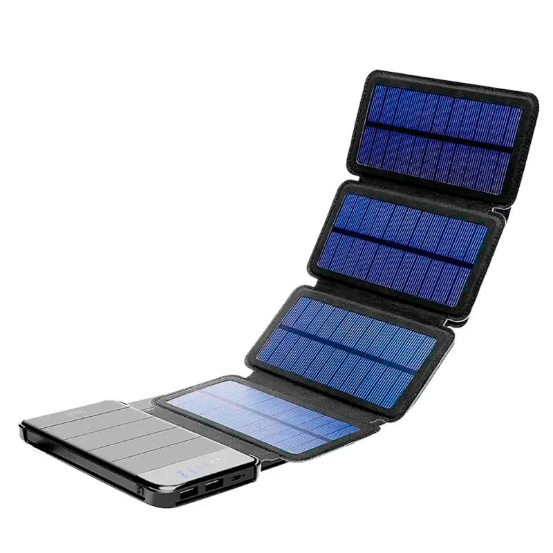 Bateria Externa Universal Power Bank Solar 10.000 mAh con 4 Paneles Solares COOL - PixelPlaza