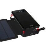 Bateria Externa Universal Power Bank Solar 10.000 mAh con 4 Paneles Solares COOL - PixelPlaza