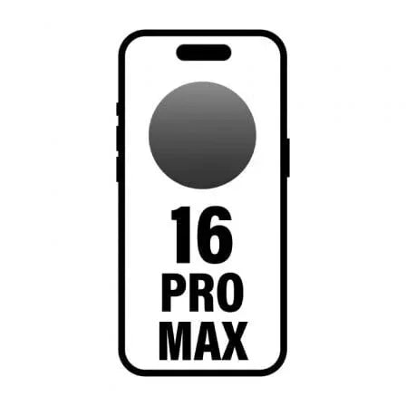 Smartphone Apple iPhone 16 Pro Max 512GB/ 6.9"/ 5G/ Titanio Negro - PixelPlaza