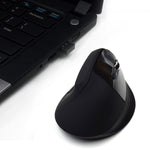 Mouse raton vertical ergonomico Ewent ew3158 USB · 1600dpi · negro