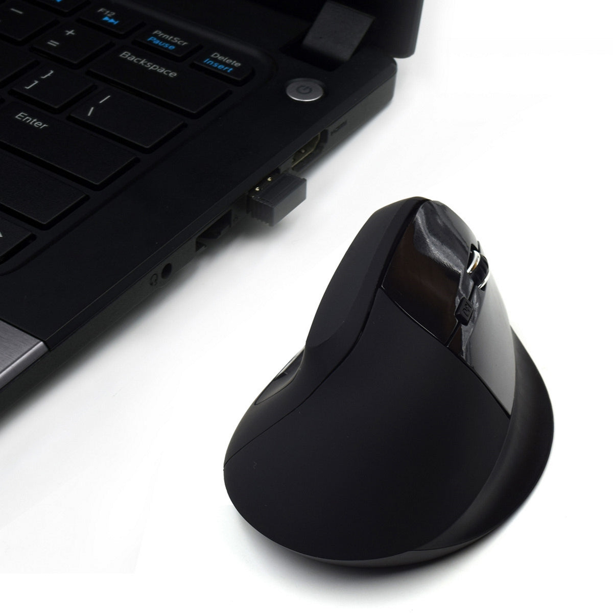 Mouse raton vertical ergonomico Ewent ew3158 USB · 1600dpi · negro