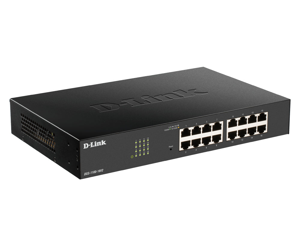 Switch Gestionable D-Link DGS-1100-24PV2 24 Puertos/ RJ-45 Gigabit 10/100/1000 PoE