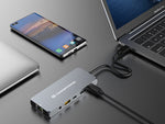 Docking station Conceptronic USB tipo c 6 en 1