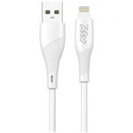 Cable USB 2.0 Lightning Myway MWUSC0021/ USB Macho - Lightning Macho/ Hasta 12W/ 480Mbps/ 1m/ Blanco - PixelPlaza