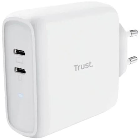 Cargador de Pared Trust Maxo 65W 2P/ 2xUSB Tipo-C/ 65W - PixelPlaza