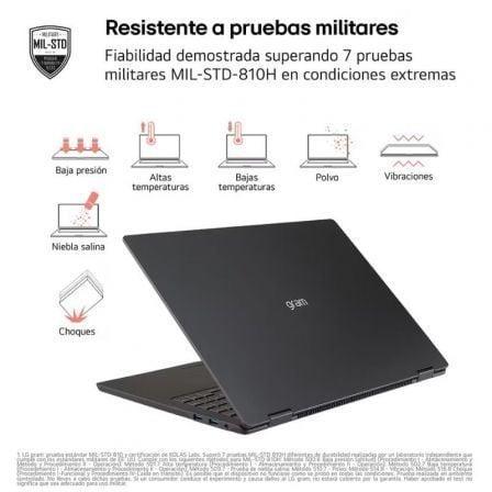 Portátil LG Gram 16Z90TS-G.AU99B Intel Core Ultra 9-288V/ 32GB/ 1TB SSD/ 16"/ Win11 - PixelPlaza
