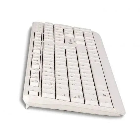 Teclado NGS Spike/ Blanco - PixelPlaza