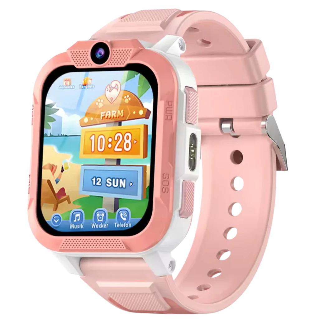 Blackview Z40 Pro 4G Rosa GPS 2 días IP68 Smartwatch para niños