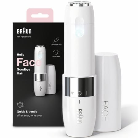Depiladora Facial Braun Mini Depiladora Facial FS1000/ con Batería