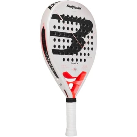Pala de Pádel Bullpadel Hack Advance 2026/ Blanca