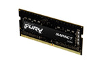 Memoria ram DDR4 16GB Kingston - 3200mhz - pc4 - 25600 - fury impact - cl20 - 1.2v - sodimm