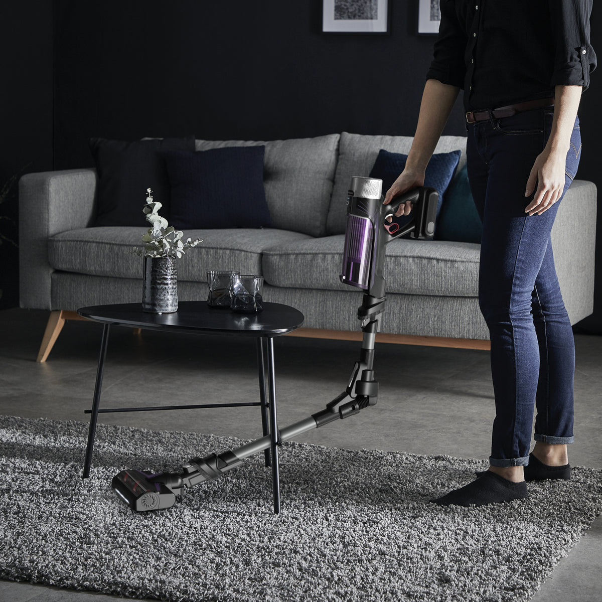 Aspirador Escoba con batería Rowenta X-Force Flex 9.60 Allergy Care/ 100W/ Autonomía 45 Min