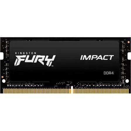 Memoria RAM Kingston FURY Impact 8GB/ DDR4/ 3200MHz/ 1.2V/ CL20/ SODIMM - PixelPlaza