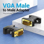 Adaptador Vention DDEB0/ VGA Macho - VGA Macho - PixelPlaza