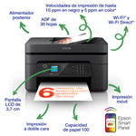 Multifunción inyección Epson workforce wf - 2930dwf color WiFi duplex fax