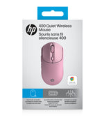 Raton inalambrico hp 400 dual - rosa
